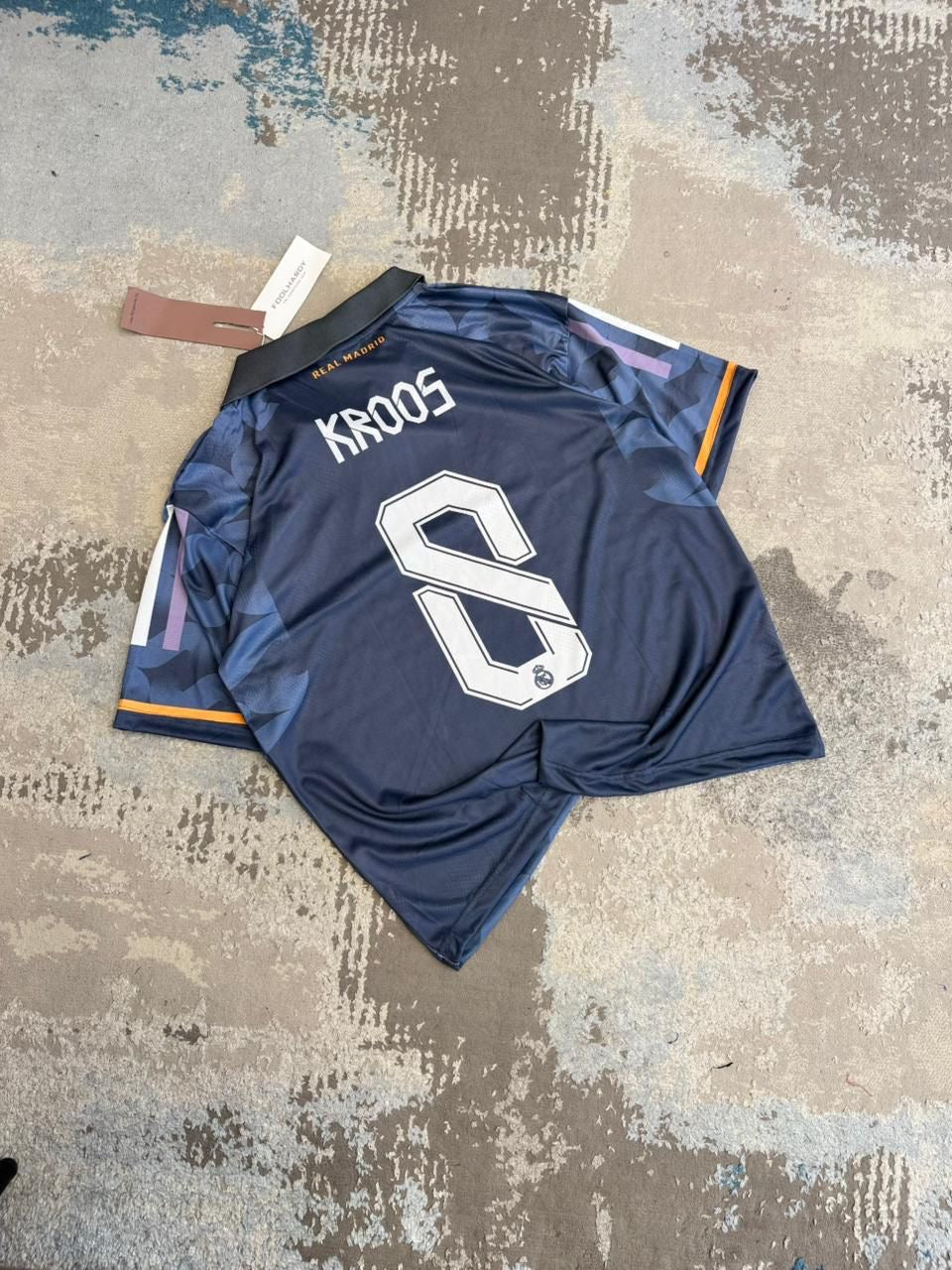 Real Madrid 2023-24 Away Kit T.Kroos Five Sleeve - Ms Retro Store