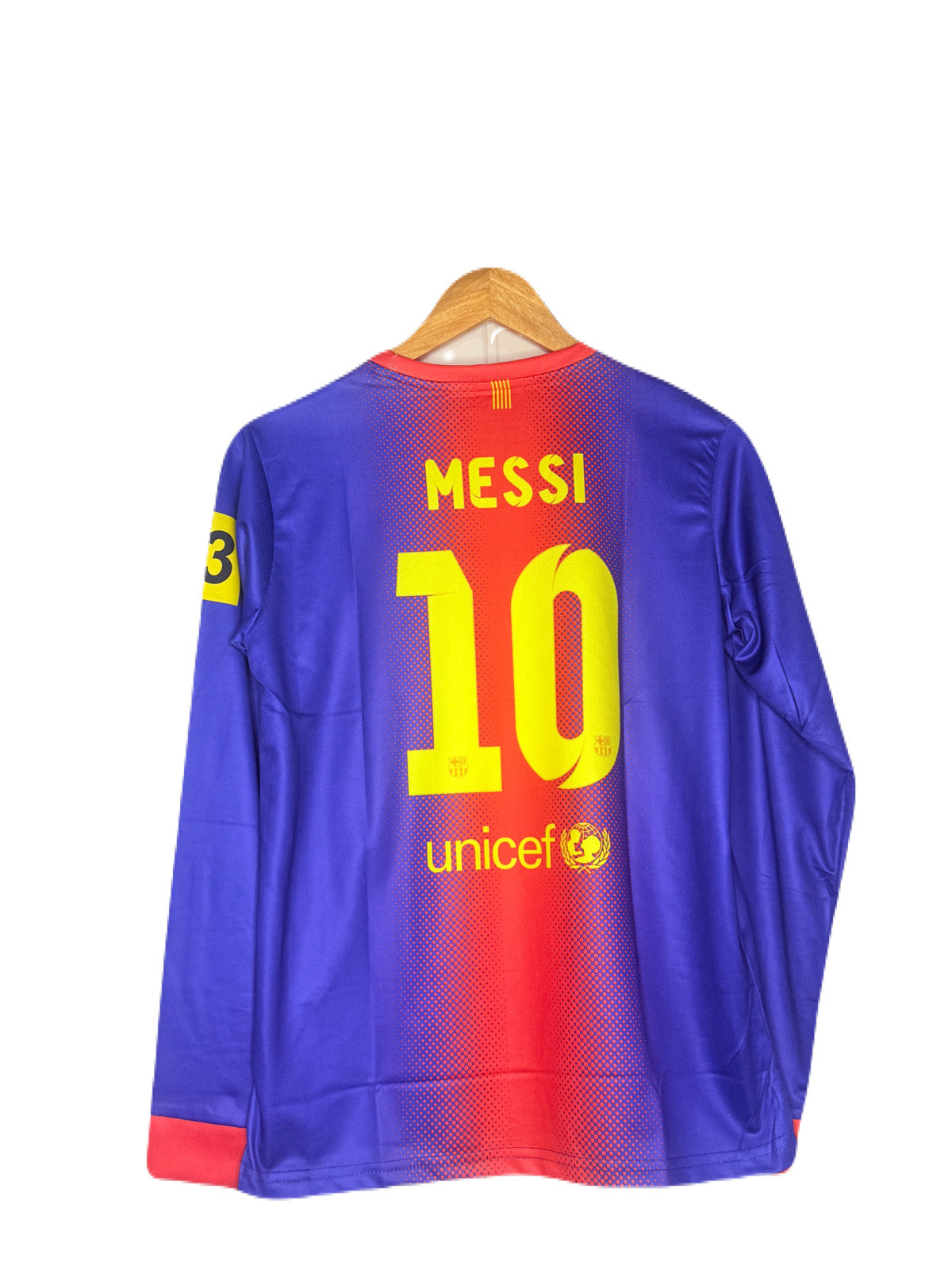 Fc Barcelona 2012-13 Messi Home Kit Full Sleeve - P333 Ms Retro Store