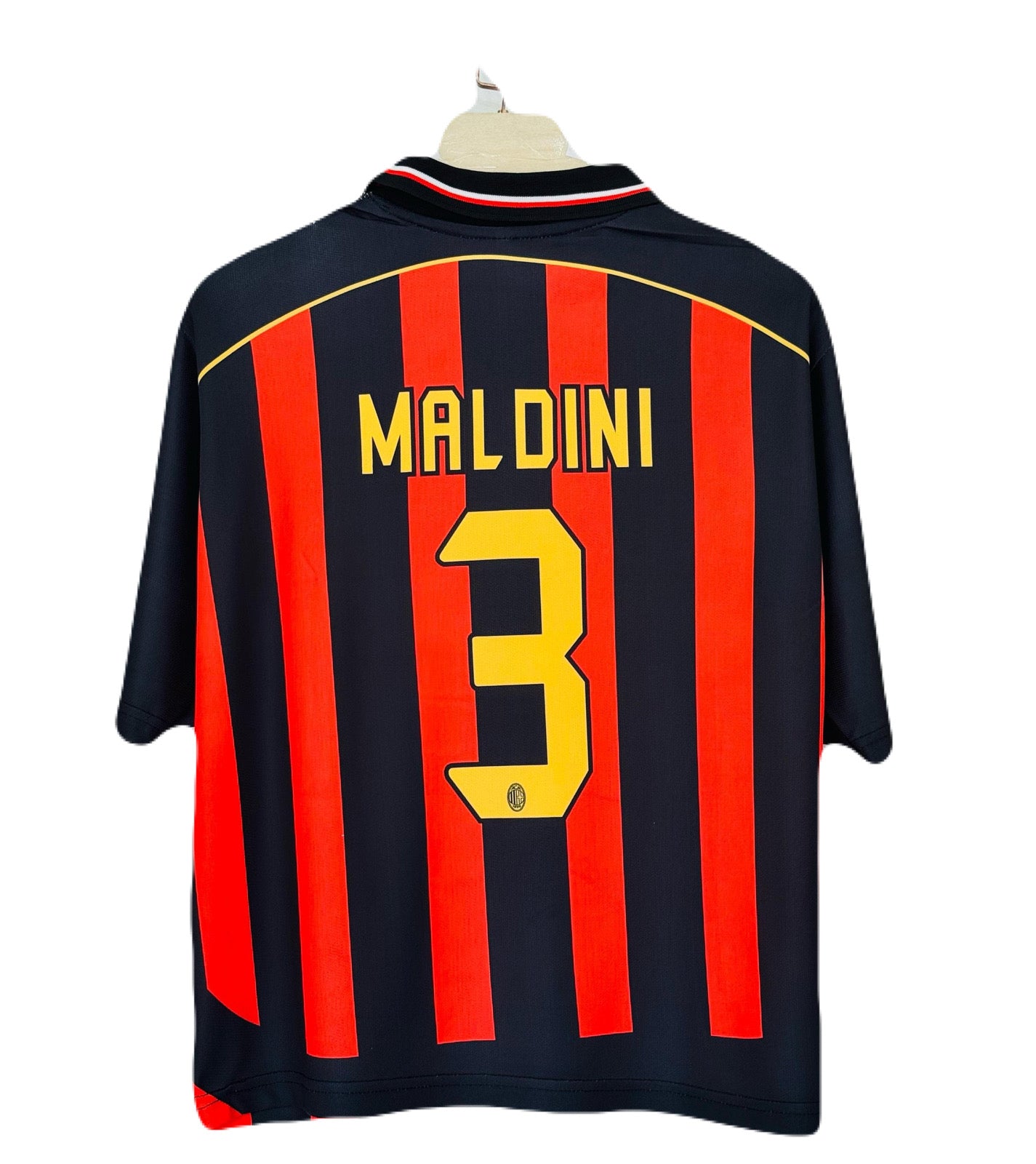 Ac milan 2006/07 home jersey maldini Collar - P737 ms retro store