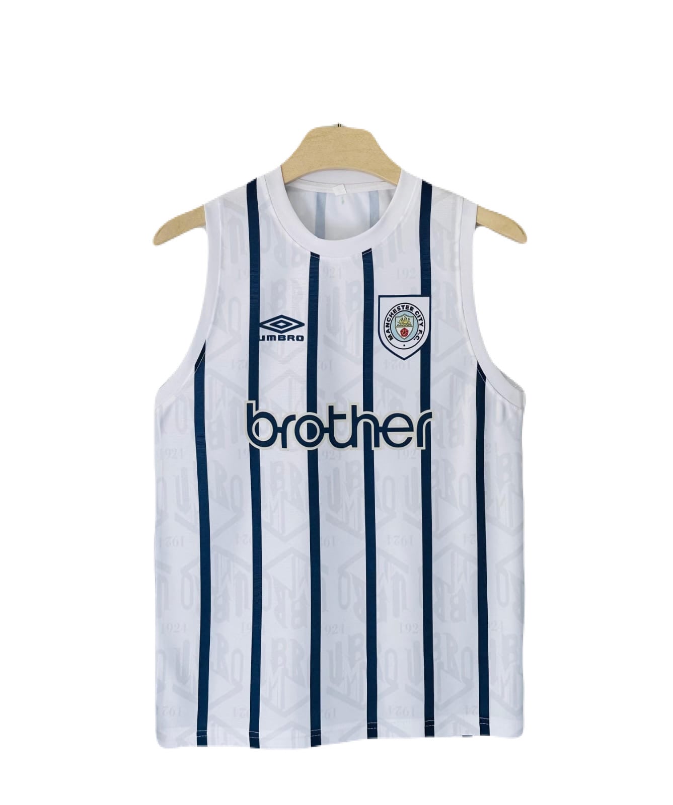 Manchester City jersey retro sleeveless - ms retro store
