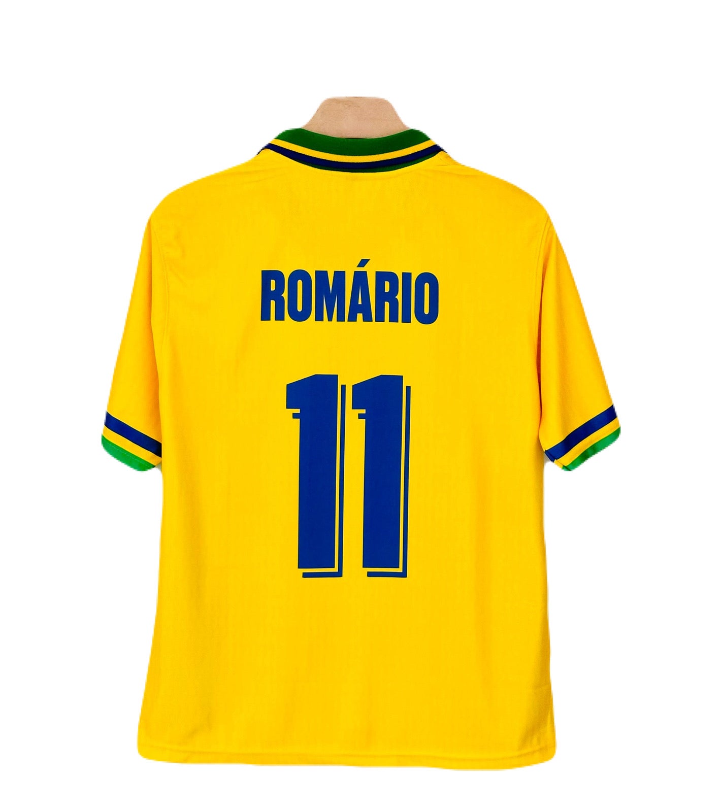 Romario Brazil Five sleeve Collar jersey - P2118