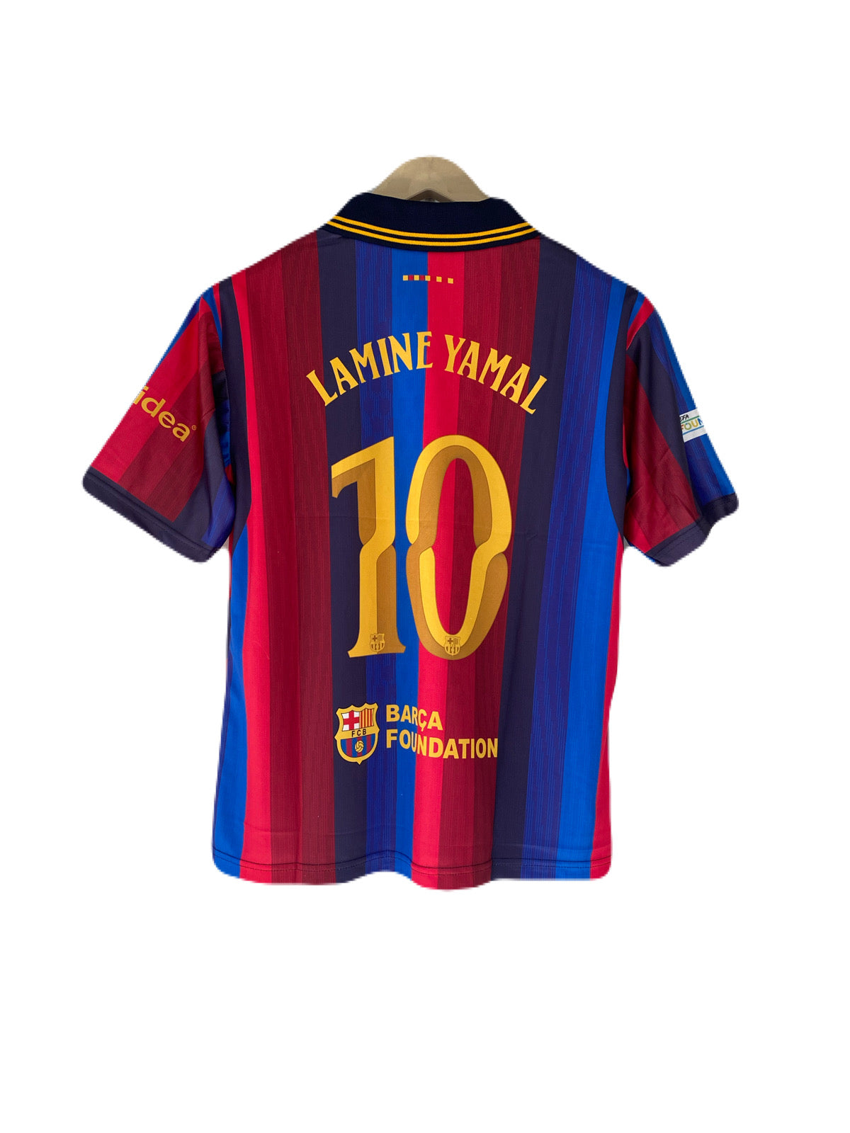 Yamal Barcelona Home kit 2026/27 Five Sleeve collar Embroidery- P2482