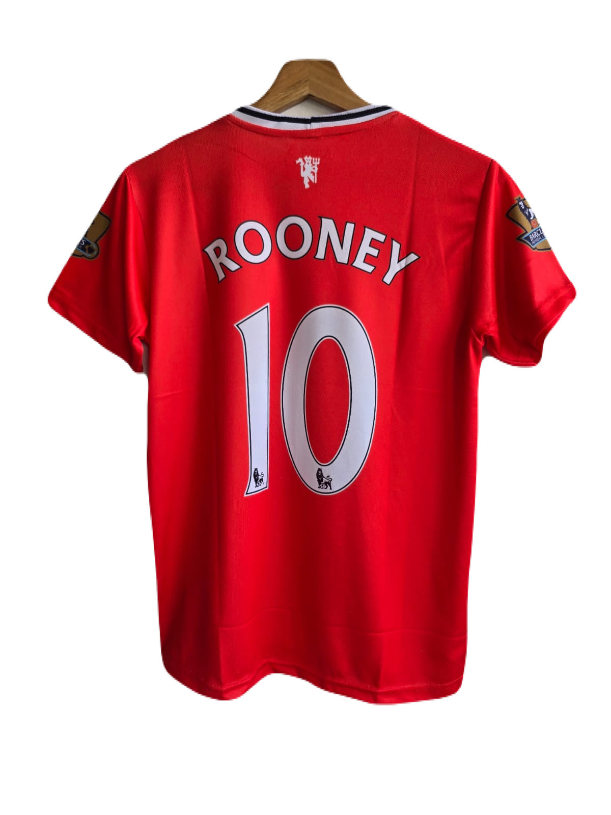United 2011/12 home Rooney half sleeve - P740 ms retro store