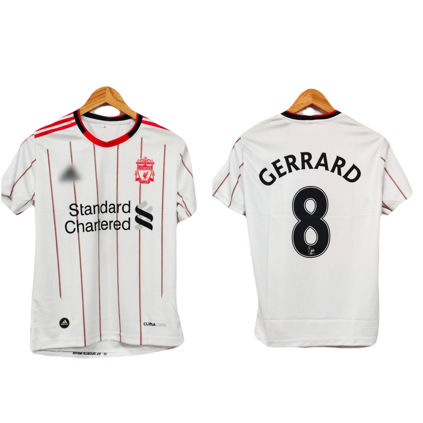 Liverpool 2010-11 Away kit Gerrard Half sleeve - P276 - Ms Retro Store