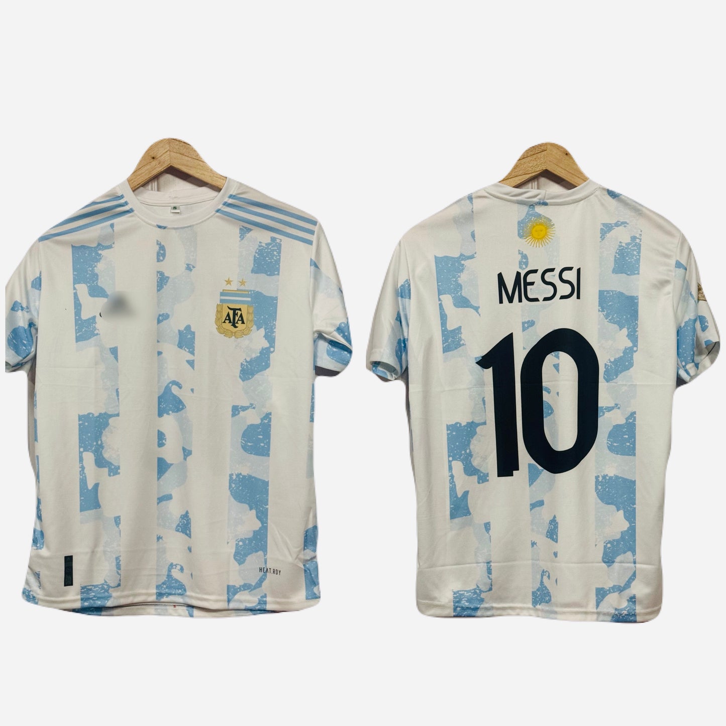 Argentina 2020 Home kit Messi Half sleeve - Ms Retro Store