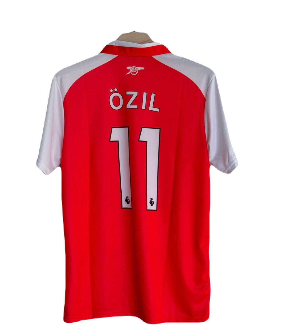 Best Retro jersey Arsenal Ozil 11 half sleeve polo jersey P87 - ms retro store