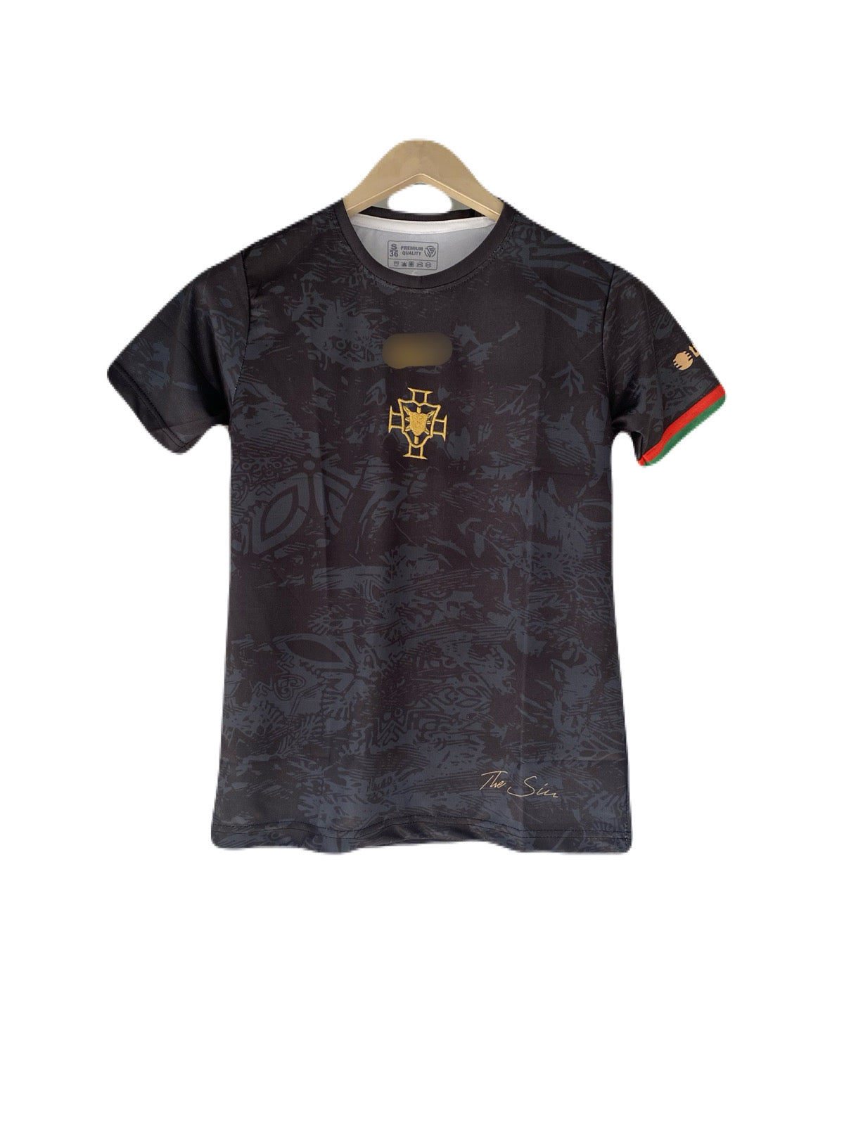Portugal goat’Siu’ Edition Ronaldo Half Sleeve Embroidery Jersey -P1716 Ms Retro Store
