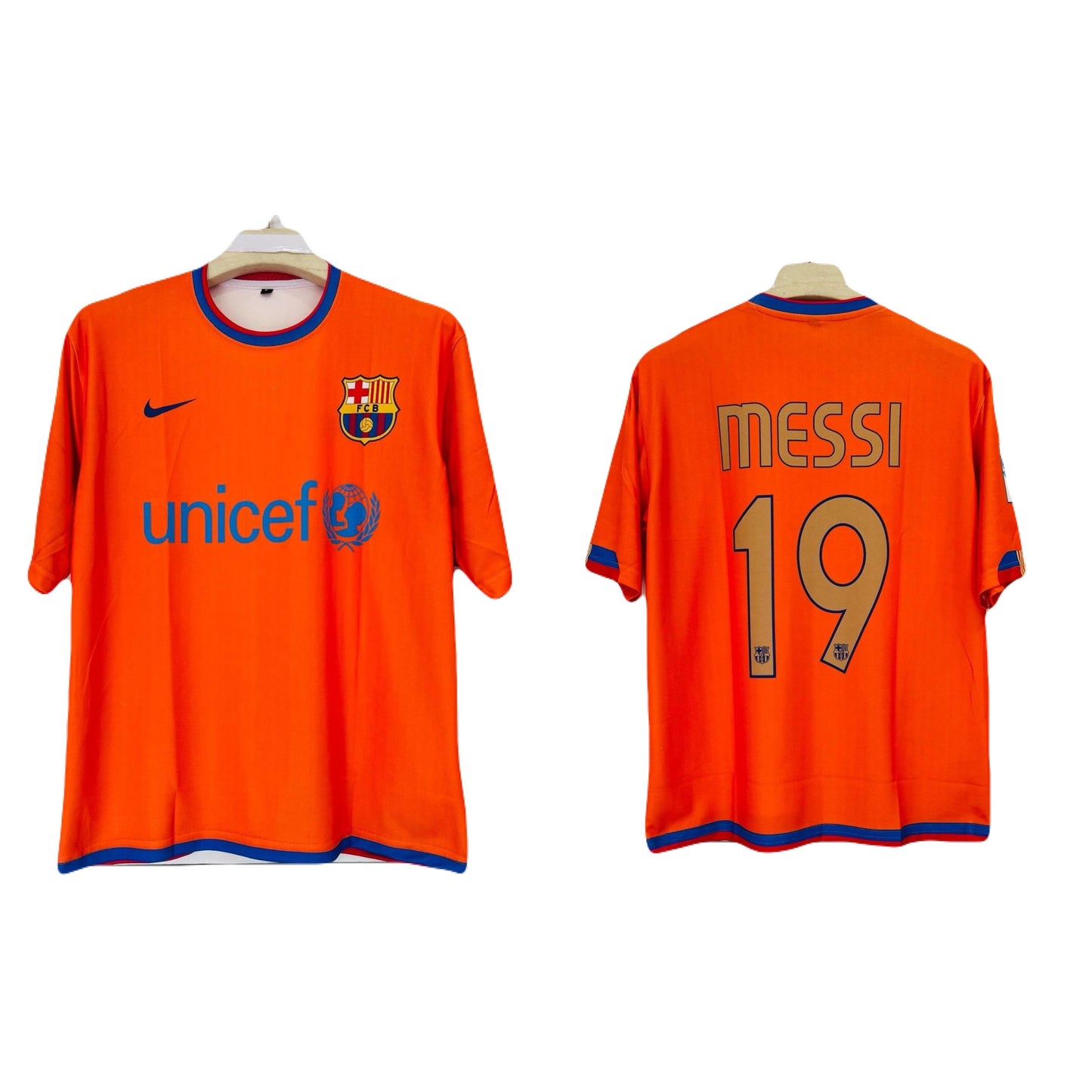 Barcelona 2006/07 away jersey messi five sleeve - ms retro store