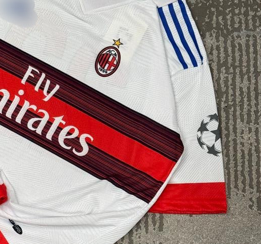 Ac Milan Away Kaka Premium Quality Collar Five Sleeve Sublimation - Ms Retro Store