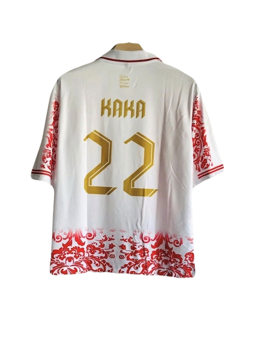 Ac Milan Special Edition Billie Jean Rosso” kaka Five sleeve sublimation - Ms Retro Store