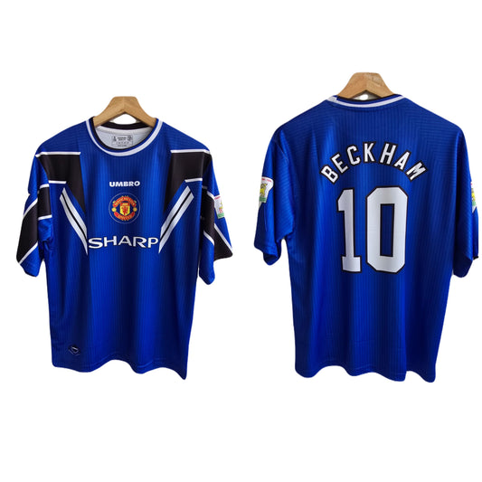 Vintage manchester united beckham jersey five sleeve P114 - ms retro store