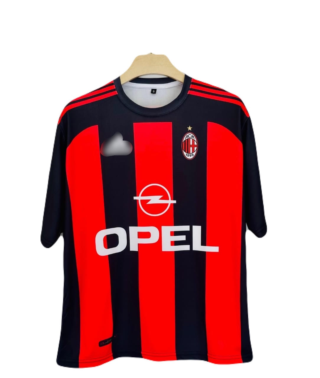 Ac milan 2000-01 Home Maldini Five sleeve - Ms Retro Store