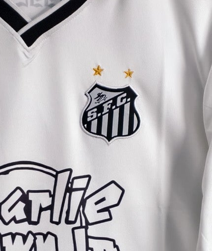 Santos FC x Charlie Brown edition Neymar Five Sleeve Embroidery - Ms Retro Store/1