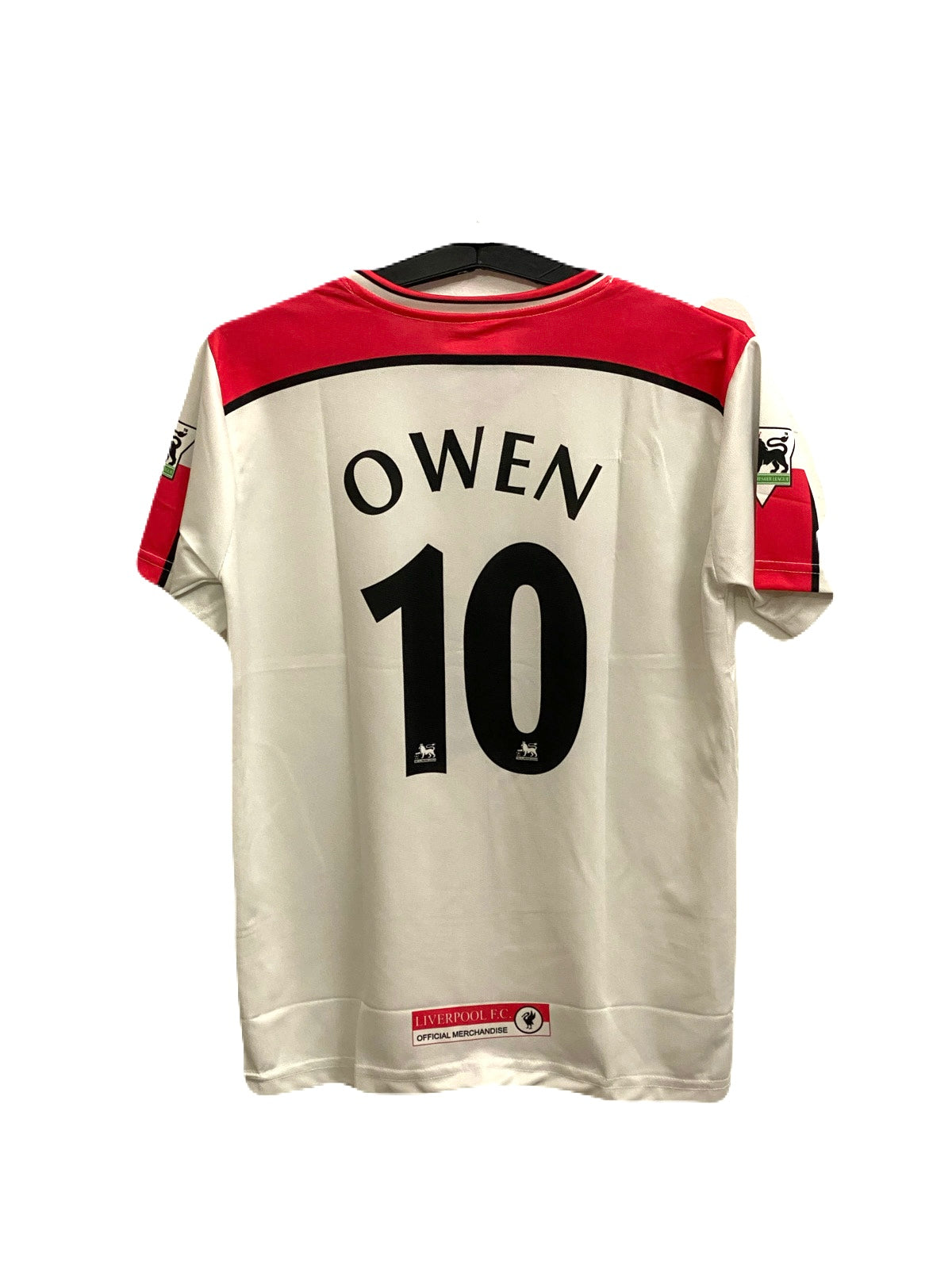 Liverpool embroidery owen half sleeve jersey - P443 ms retro store