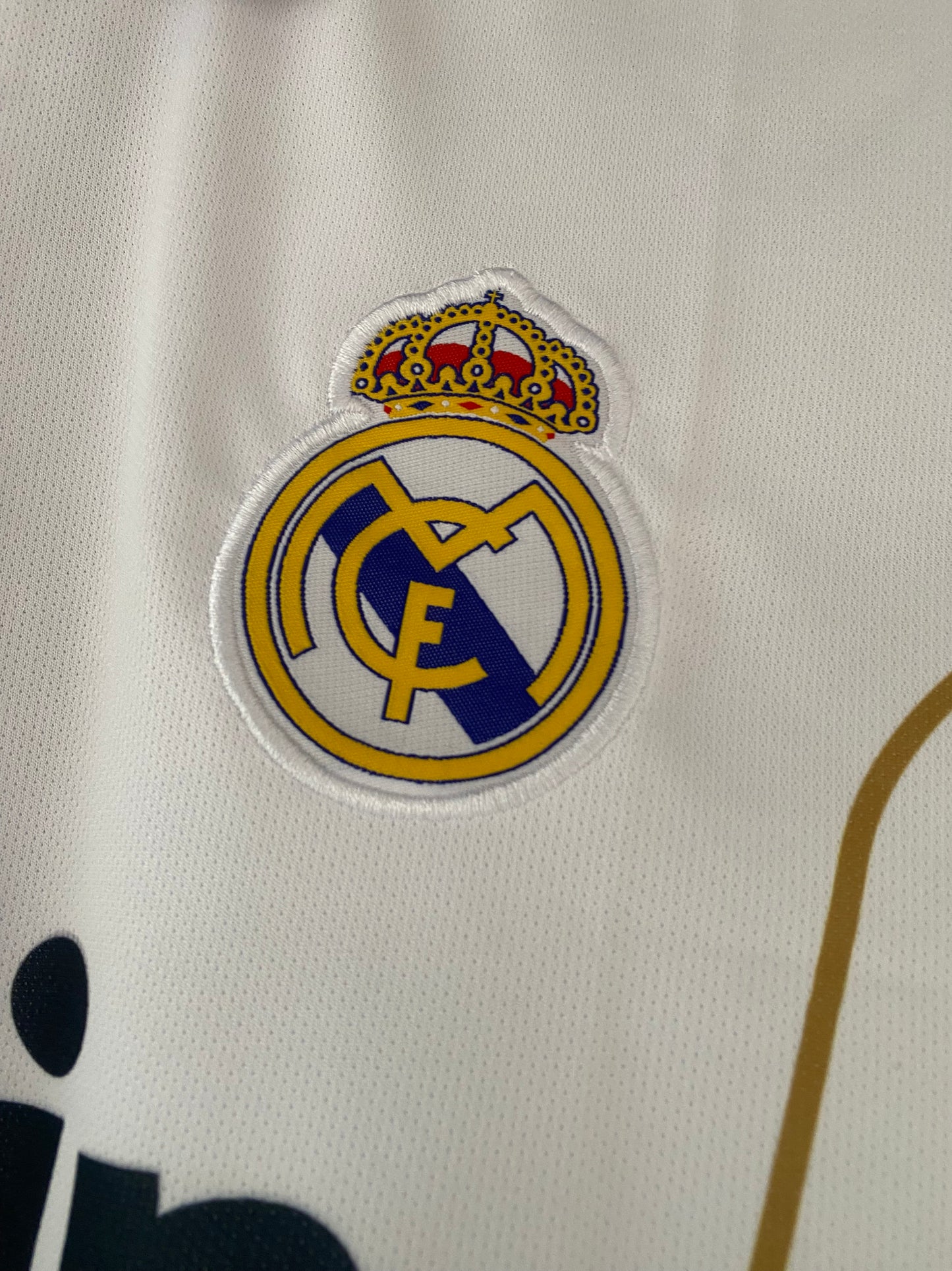 Ronaldo Real madrid half sleeve collar embroidery jersey -