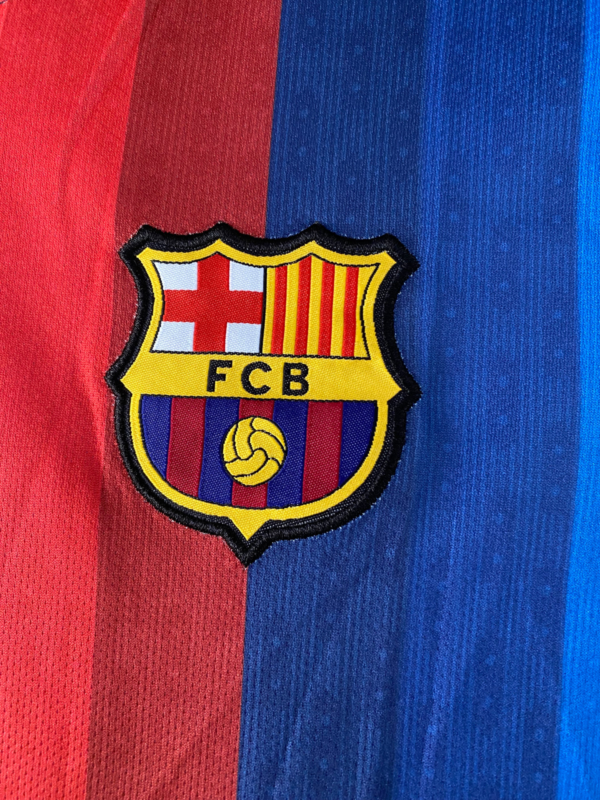 Pedri Barcelona 2026-27 Home kit embroidery half sleeve - P2551