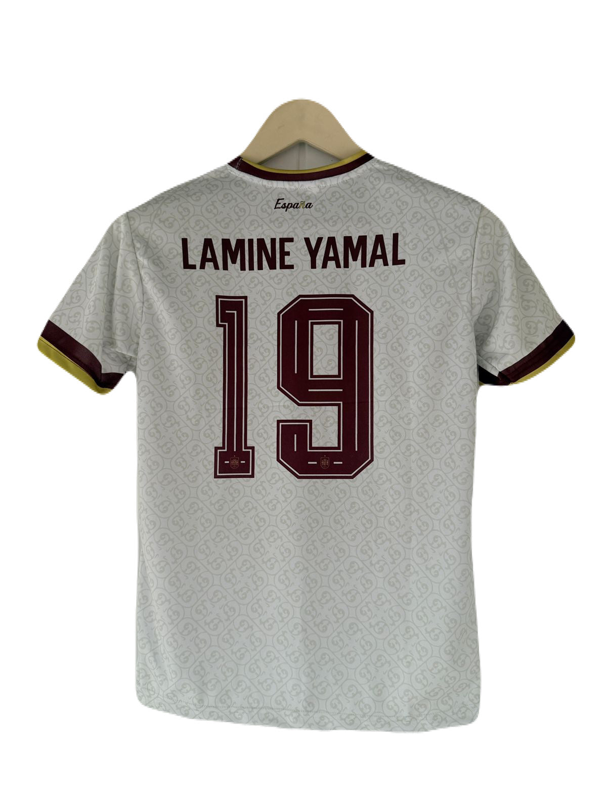 Yamal Spain 2026 World Cup Away Half Sleeve Sublimation Jersey -