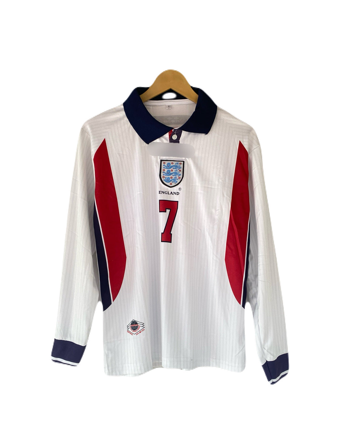 Beckham England collar Full Sleeve embroidery jersey- P2749