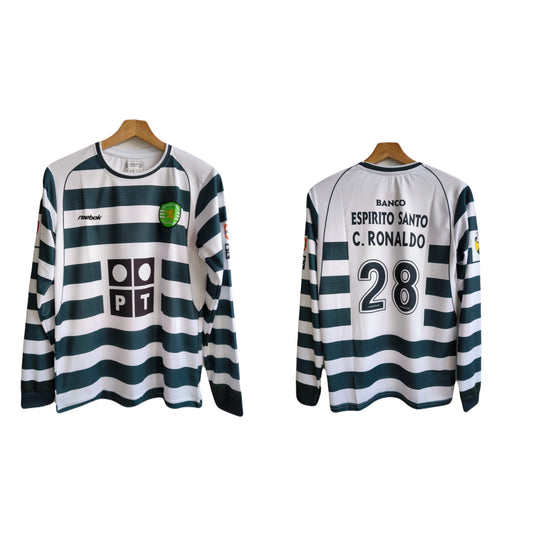 Best retro sporting Ronaldo vintage full sleeve P371 -  ms retro store