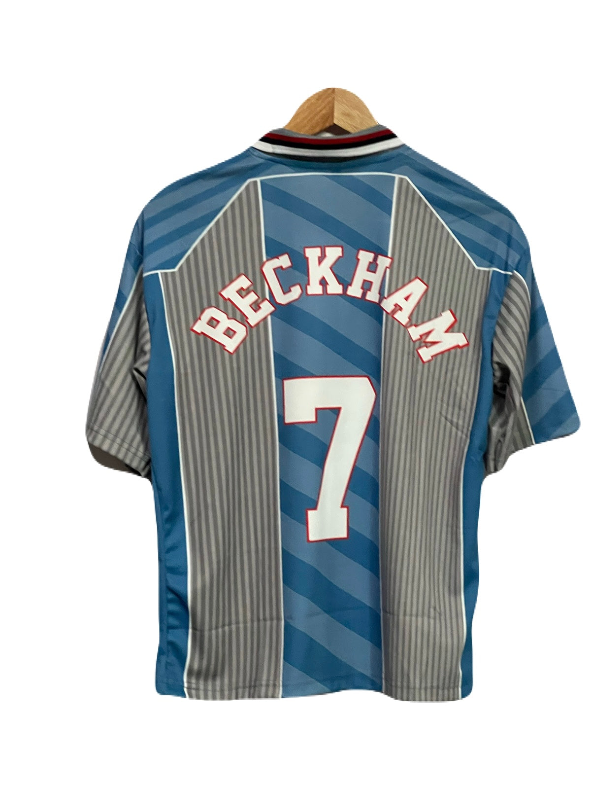 England vintage Beckham collar jersey - ms retro store