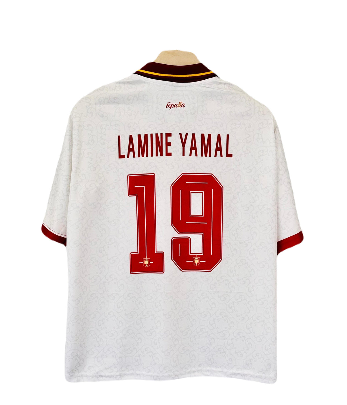 Yamal Spain 2 star 2026-27 Home Five sleeve Collar Sublimation jersey - P2458