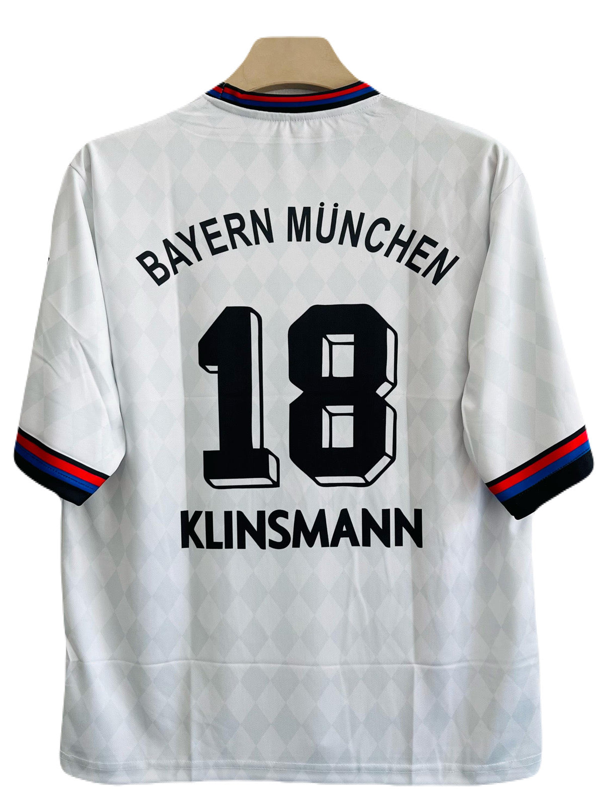 1996-98 Bayern Munich Away Shirt five sleeve - P457 ms retro store