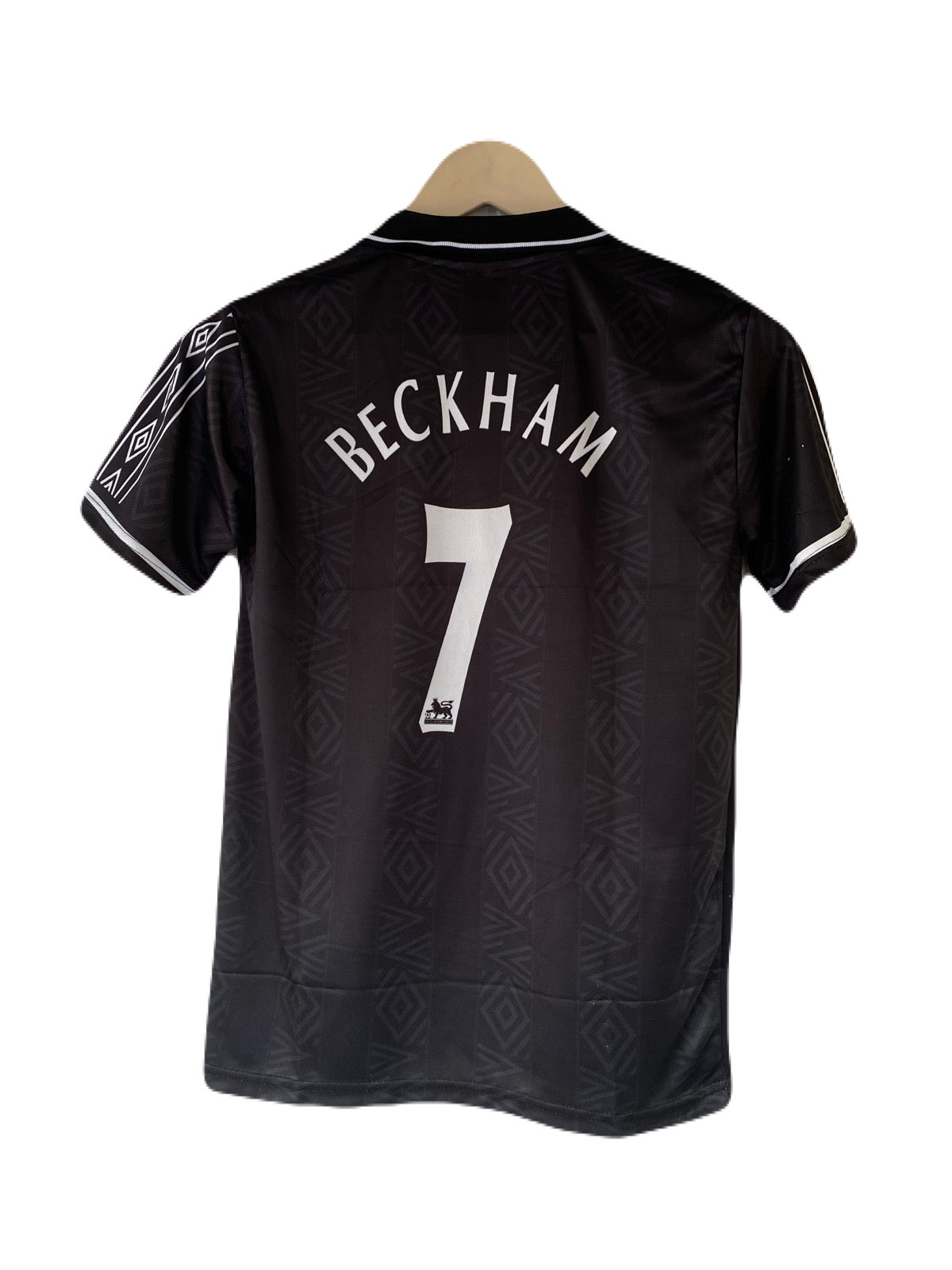 Beckham Manchester united half sleeve collar sublimation jersey - P2213