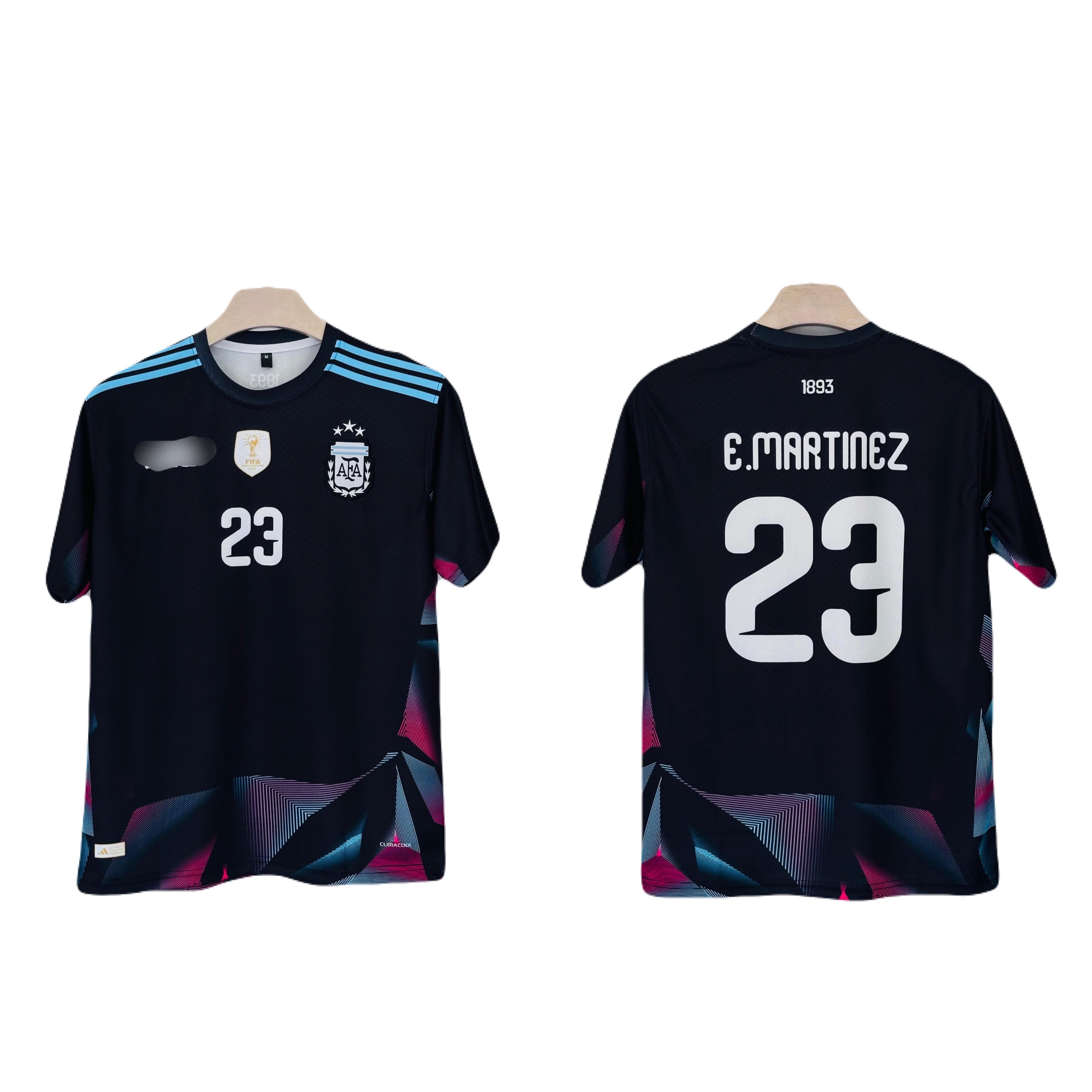 Argentina 2026 World Cup Home Martinez Half Sleeve -P1136 Ms Retro