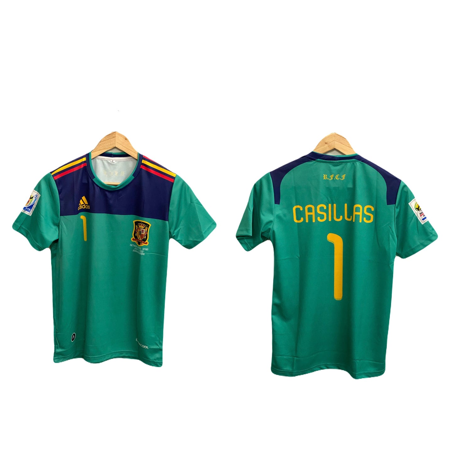 Spain 2010 world cup jersey Casillas - ms retro store