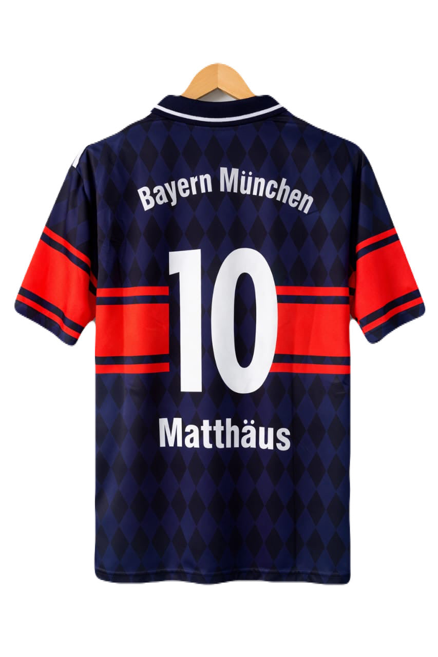 Bayern Munich 1997-1999 retro home jersey Five Sleeve Embroidery - Ms Retro Store