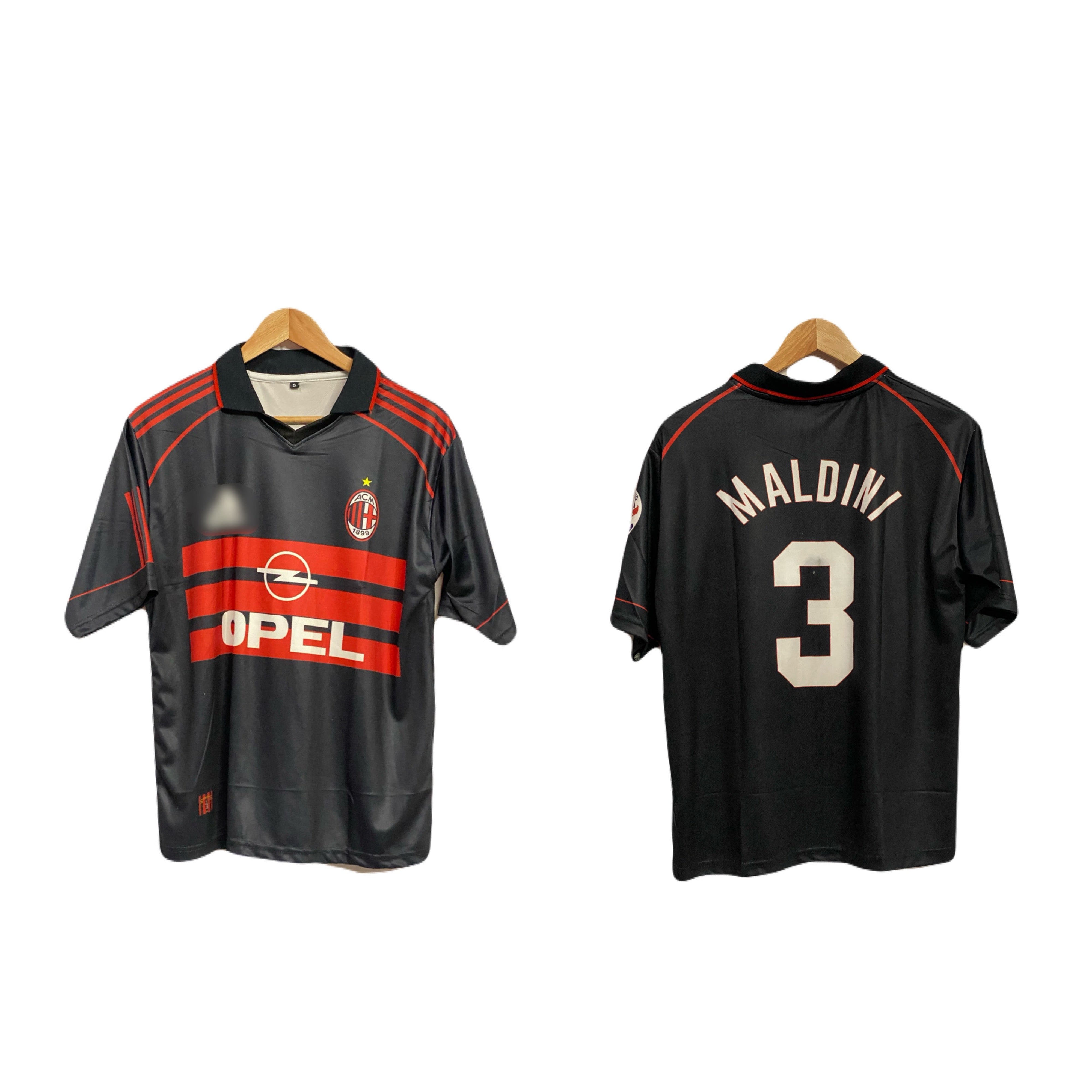 Ac milan 1998/99 third kit Maldini P292 - ms retro store – MS