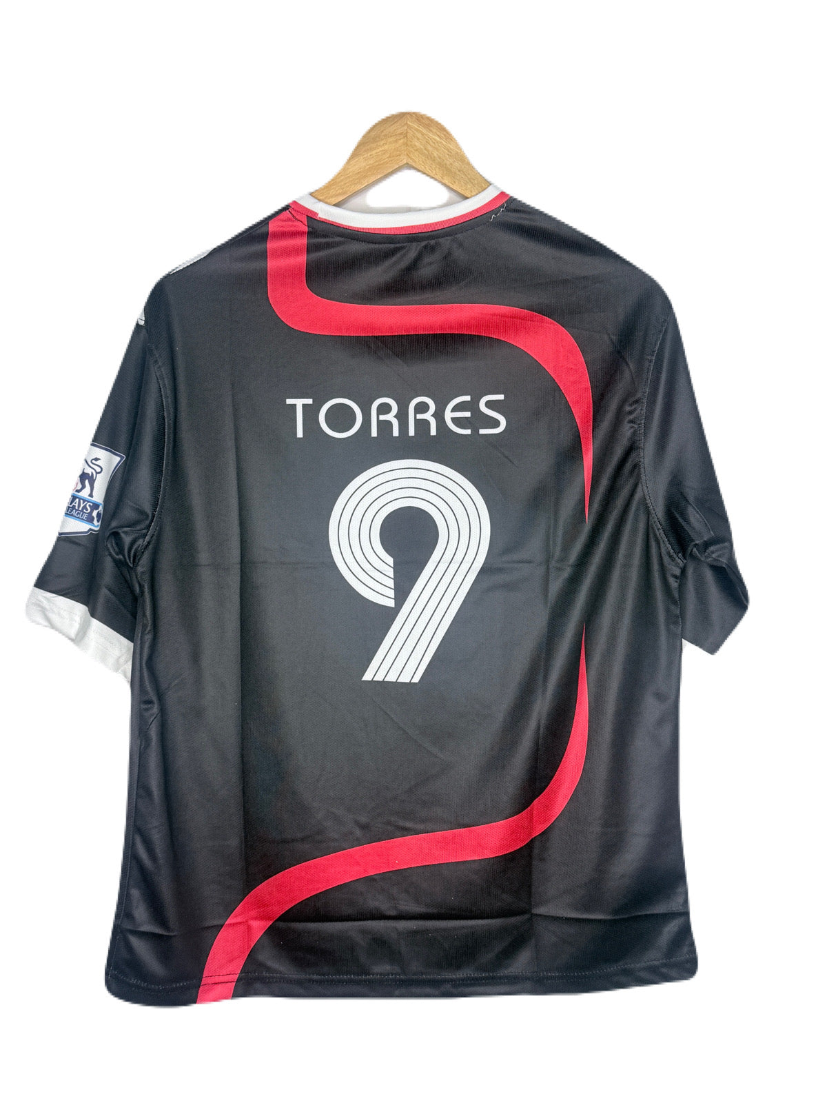 Liverpool 2007-08 Third Kit Torres Five Sleeve - P894 Ms Retro Store