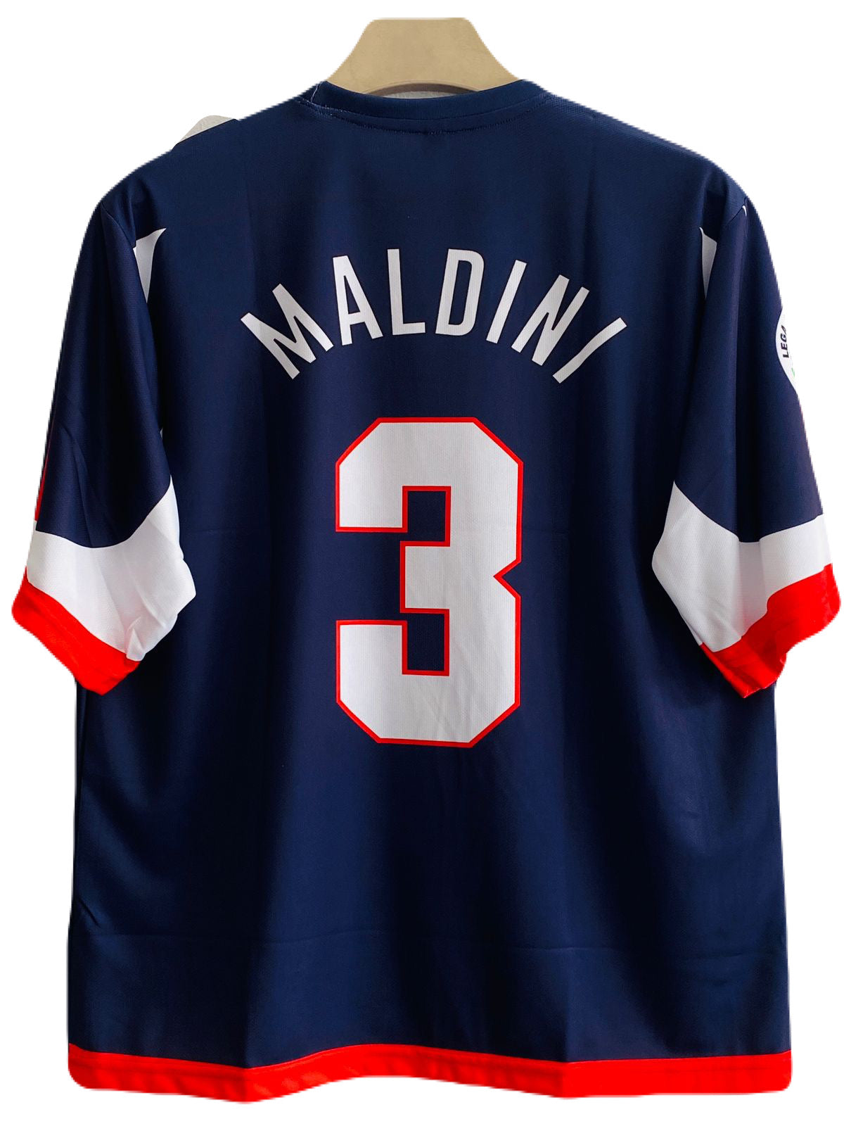 Ac milan 1999/00 third shirt five sleeve p17 - ms retro store