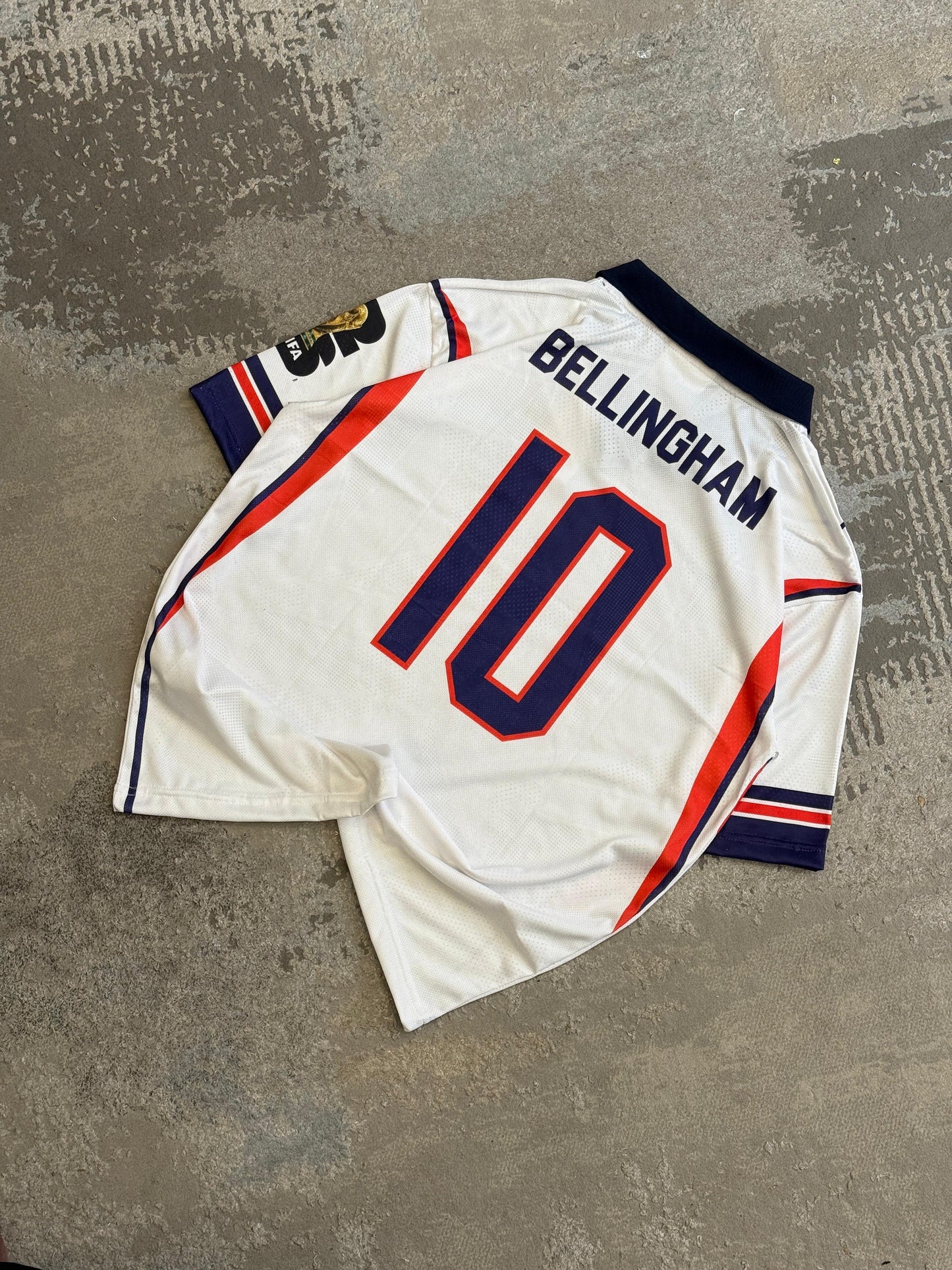 Bellingham England 2026 Home World Cup Premium Quality Collar Five Sleeve Sublimation - P1985