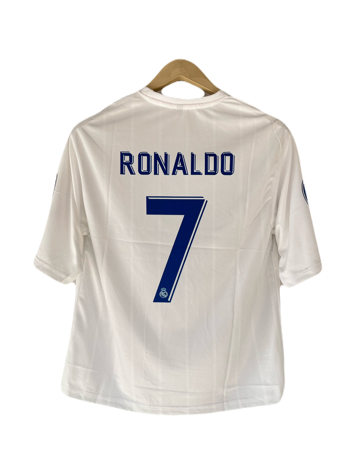 Real madrid 2018 home jersey five sleeve ronaldo P105 - ms retro store