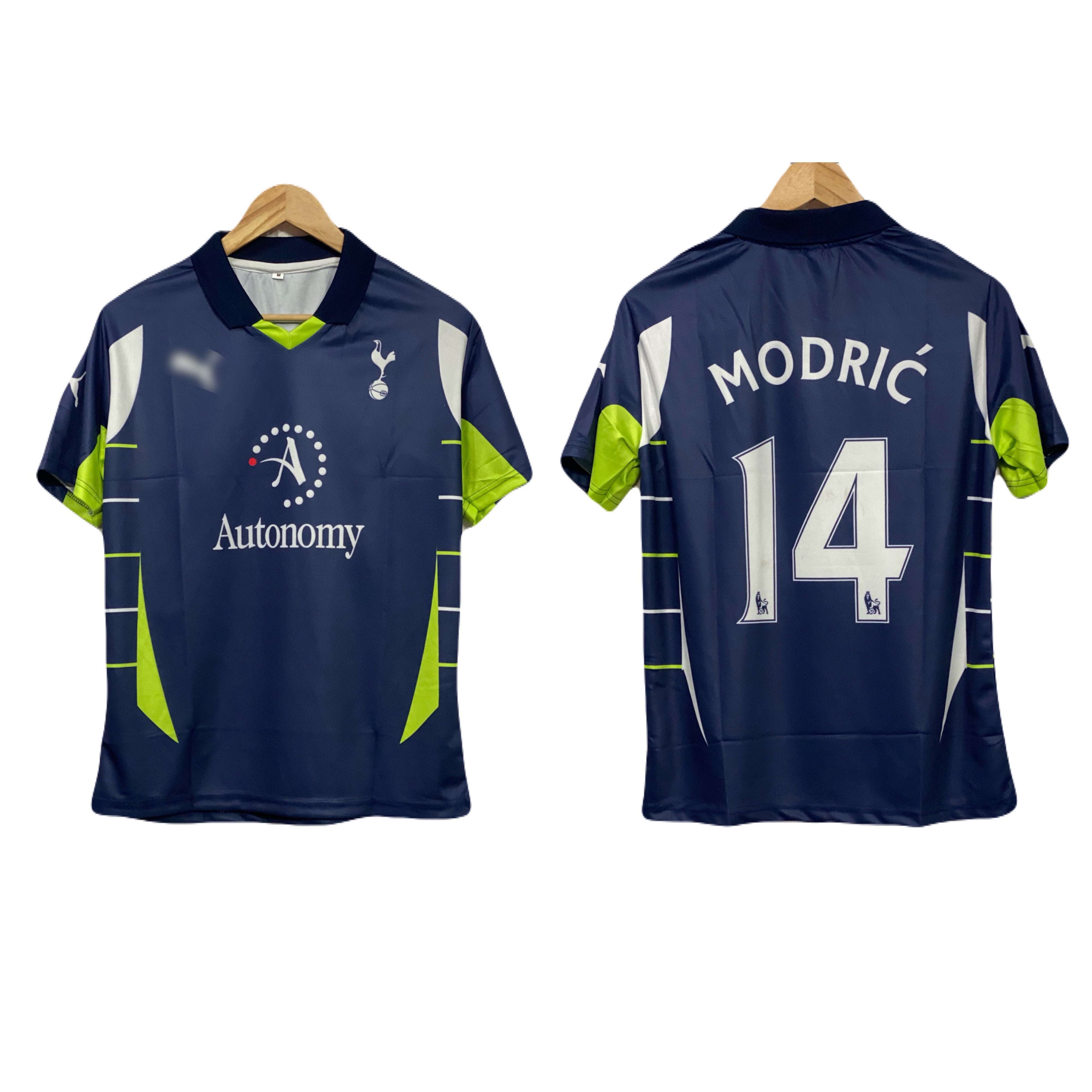 Totenham 2010-11 Third kit Modric Half sleeve - P531 Ms Retro