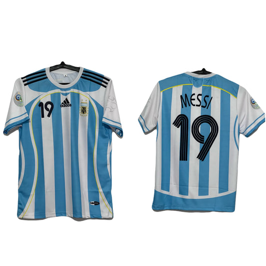 Messi 2006 Argentina world cup edition jersey half sleeve P44 - ms retro store