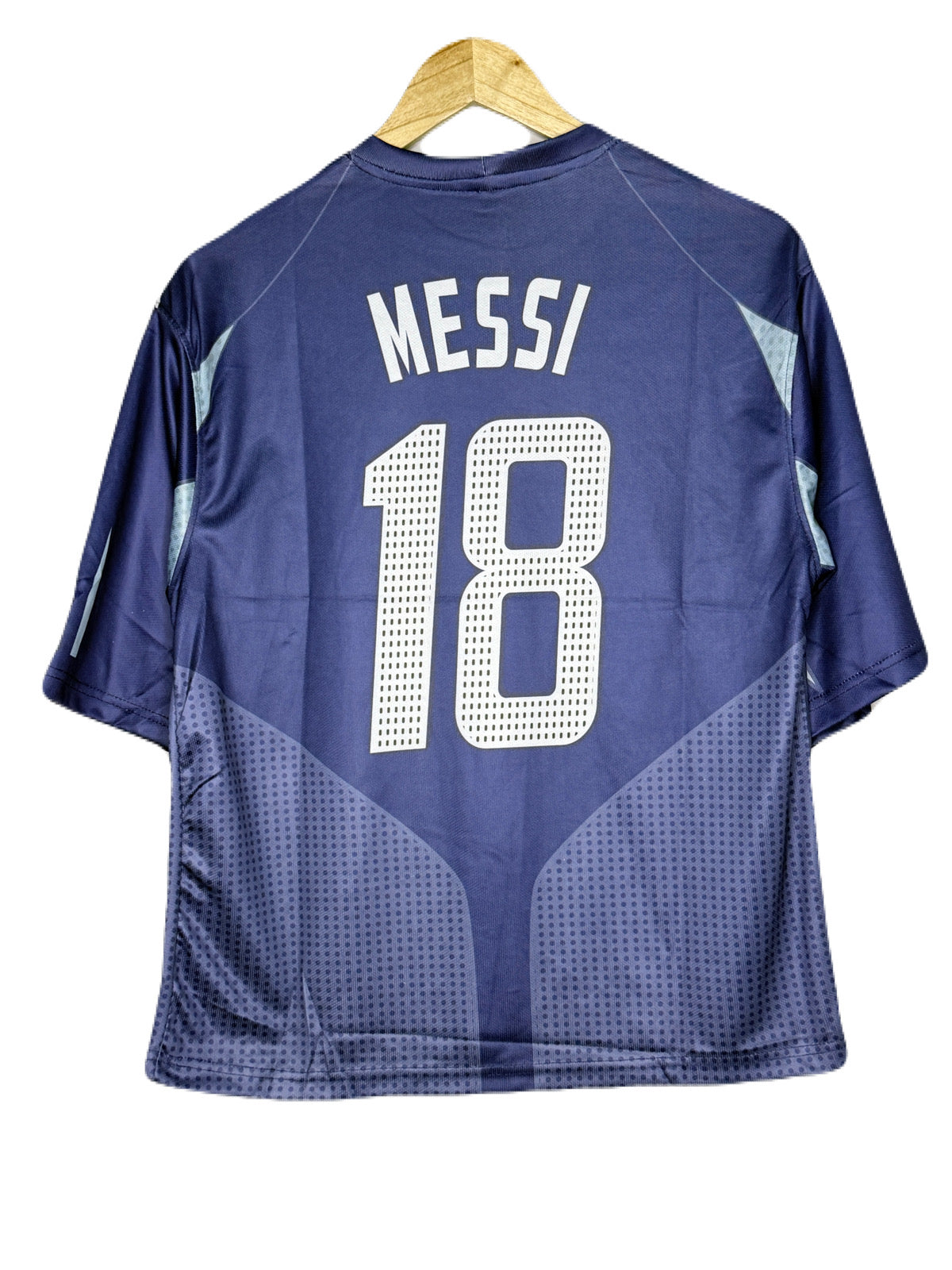 Argentina 2004 Away Kit Messi Five Sleeve - MS Retro Store