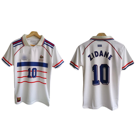 Best Retro jersey France 1998 World cup edition Collar type - p381 -ms retro store