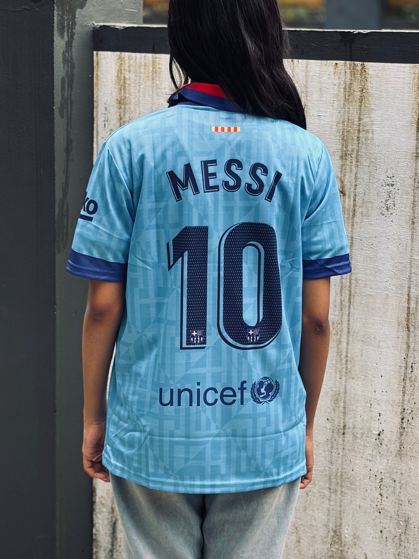 Fc barcelona 2019/20 third kit messi P275 - ms retro store