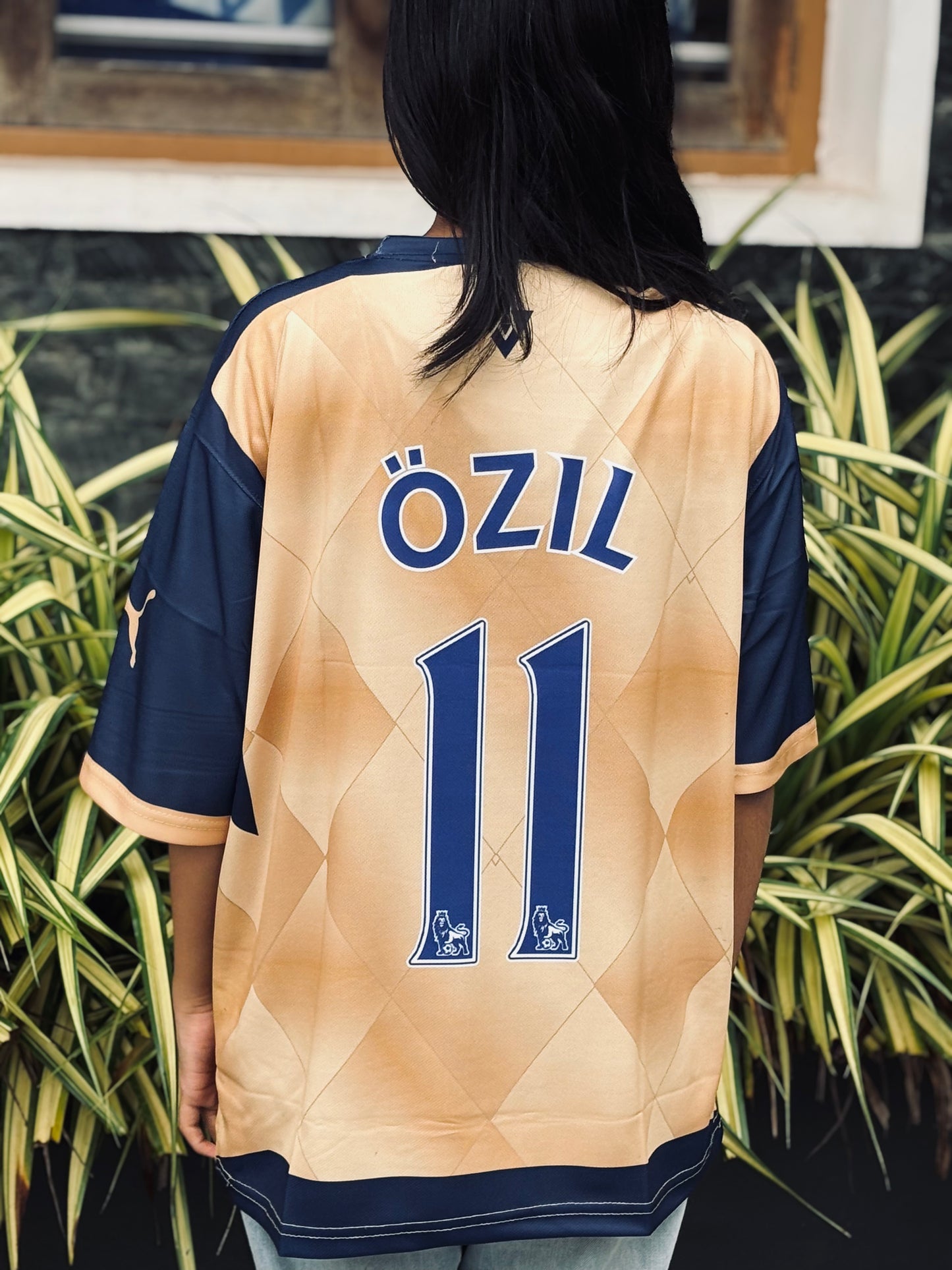 Arsenal 2015-16 away jersey ozil P407 - ms retro store