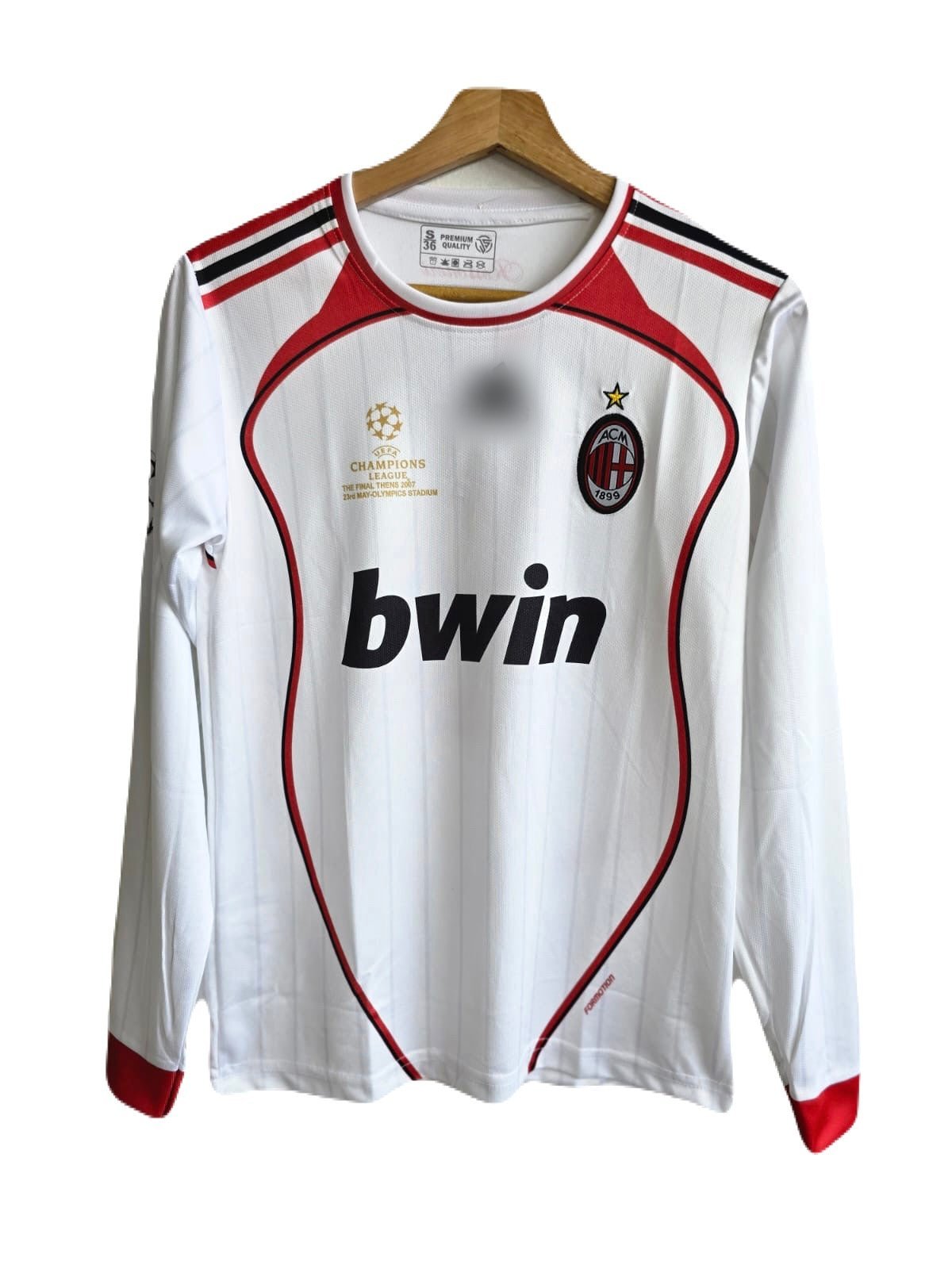 AC MILAN FULL SLEEVE 2006/07 UCL FINAL EDITION MALDINI P135 - MS RETRO STORE