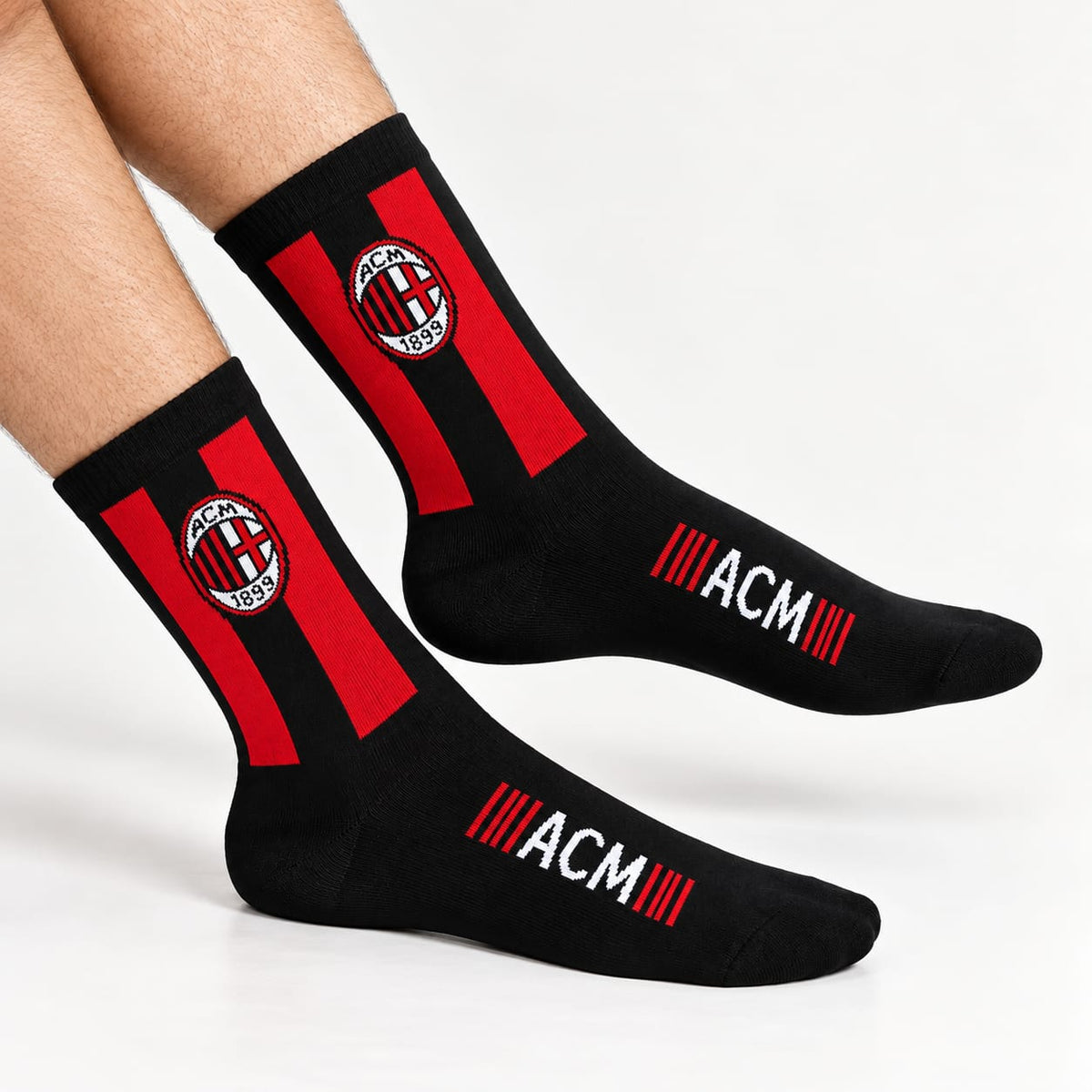 Ac milan Red and Black Socks - P2671
