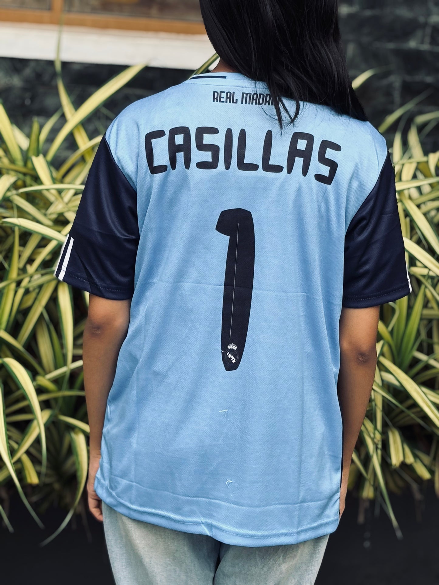 Casilas Realmadrid jersey half sleeve- P16 -ms retro store