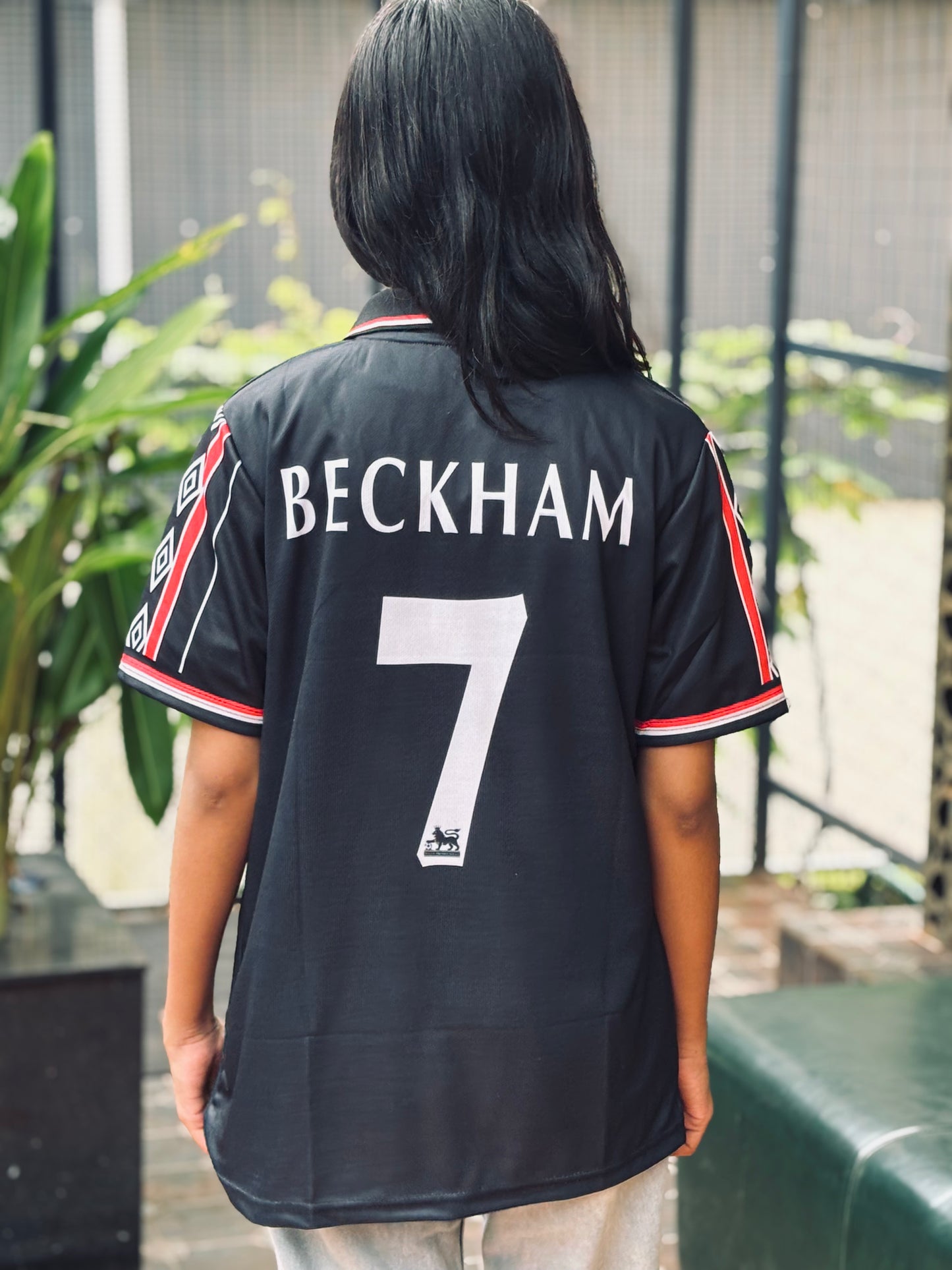 Manchester united 1996/98 BECKHAM Zip Type- MS RETRO STORE