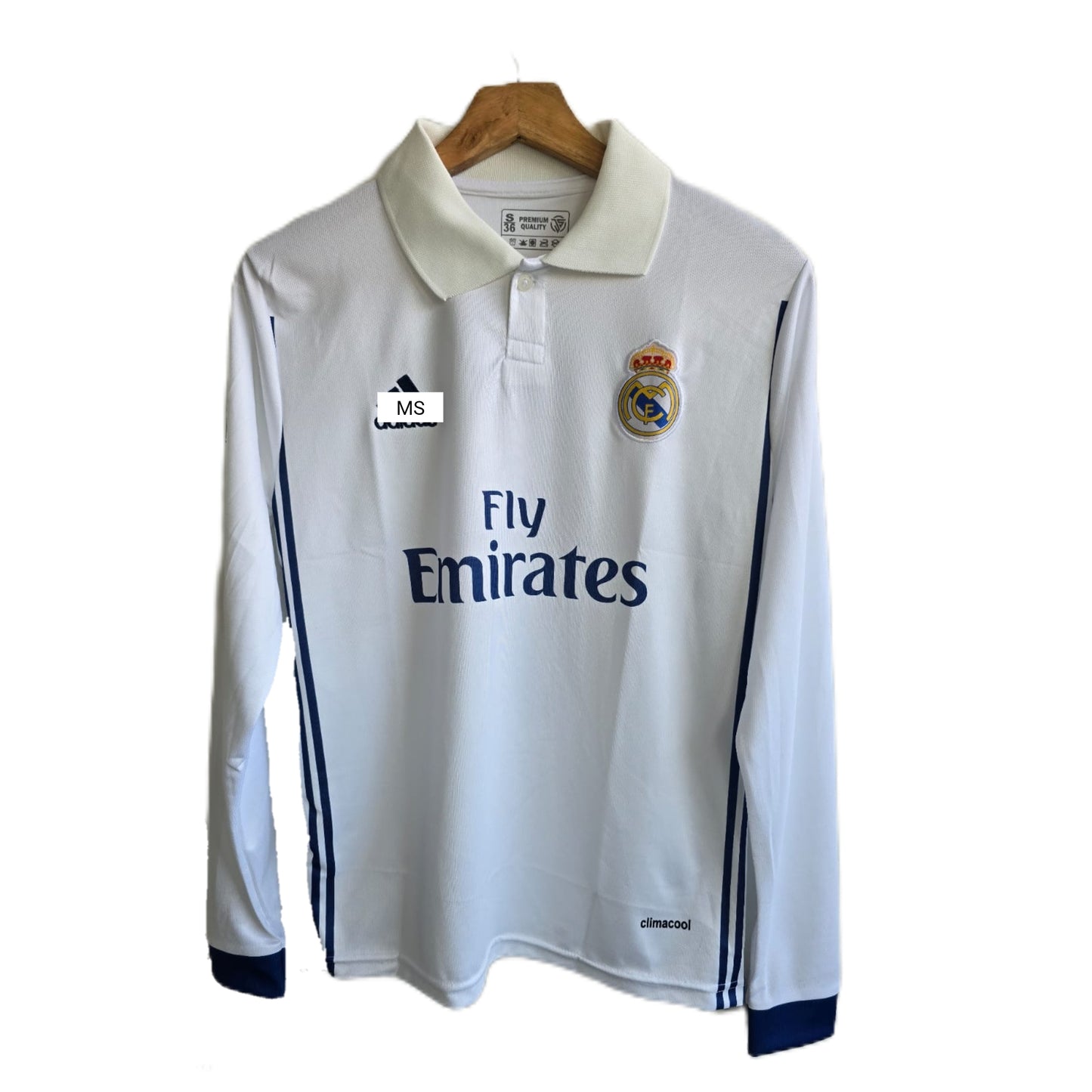 Realmadrid 2018 full sleeve collar type ronaldo P44 - ms retro store