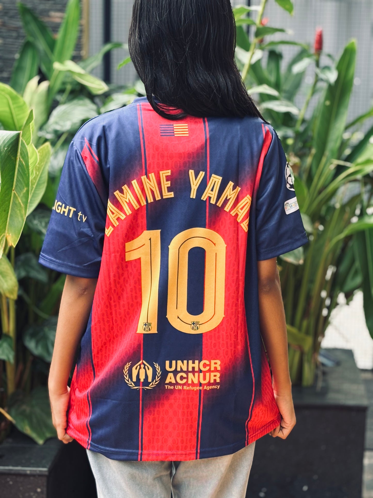 BARCLEONA 2025/26 home jersey LAMINE YAMAL - ms retro store
