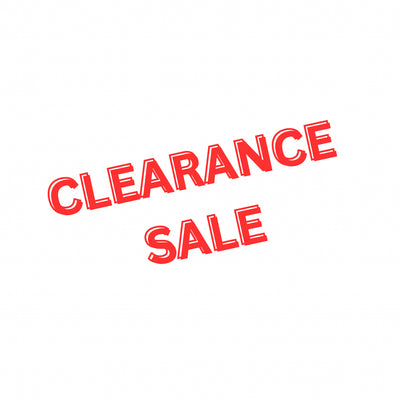 CLEARANCE SALE
