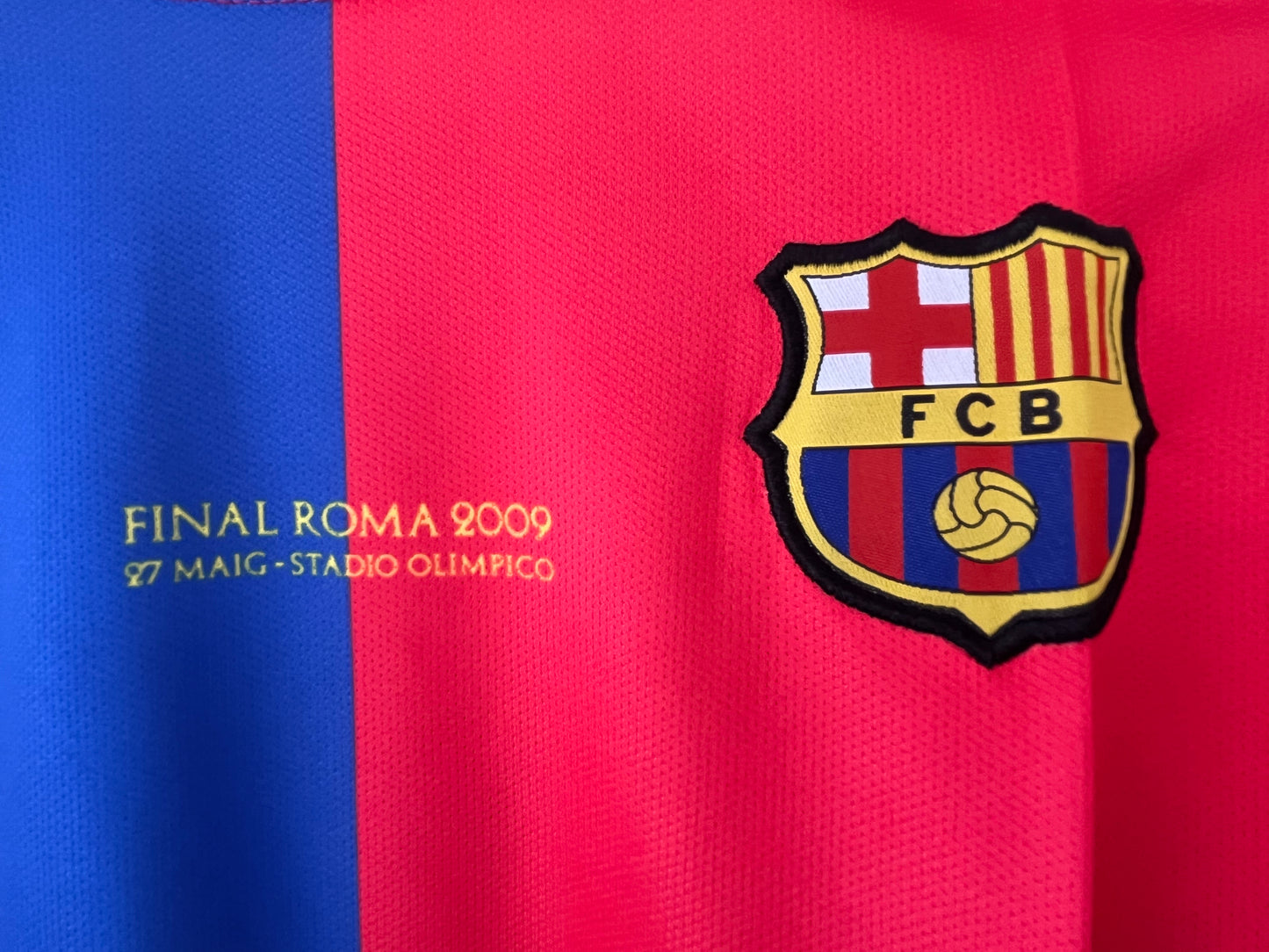 Messi 2009 Final edition Barcelona full sleeve embroidery - Ms Retro Store