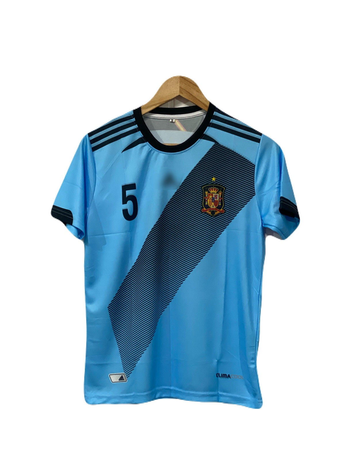 Spain 2012 Away kit Puyol Half sleeve - Ms Retro Store